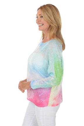 Color Splash Lightweight Sweater