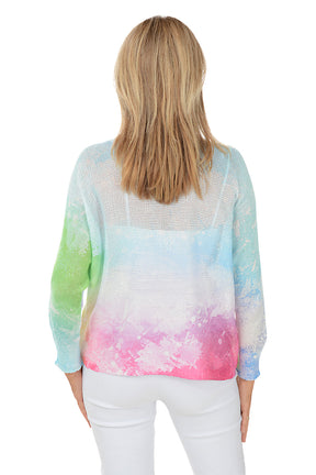 Color Splash Lightweight Sweater