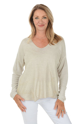 Shimmering Lightweight Sweater