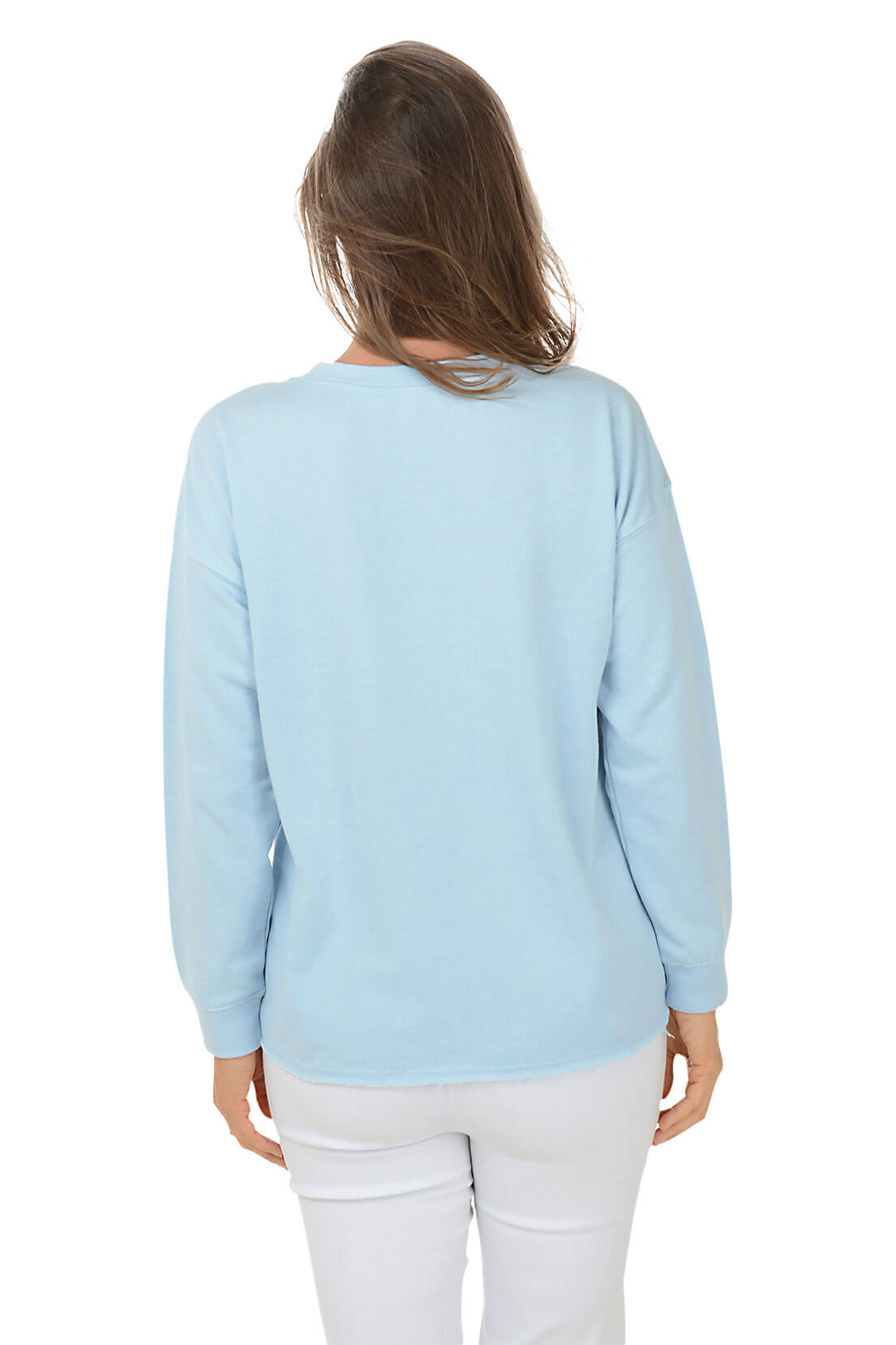 Big Daisy Drop Shoulder Sweatshirt