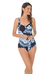 Moonlight Tropics Spa Girl Leg Swimsuit