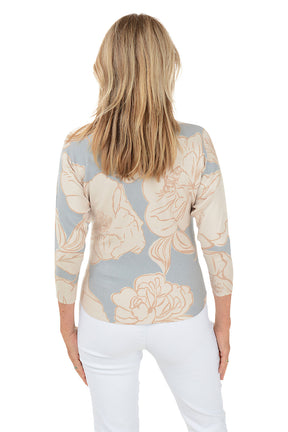 Gardenia 3/4 Dolman Sleeve Sweater