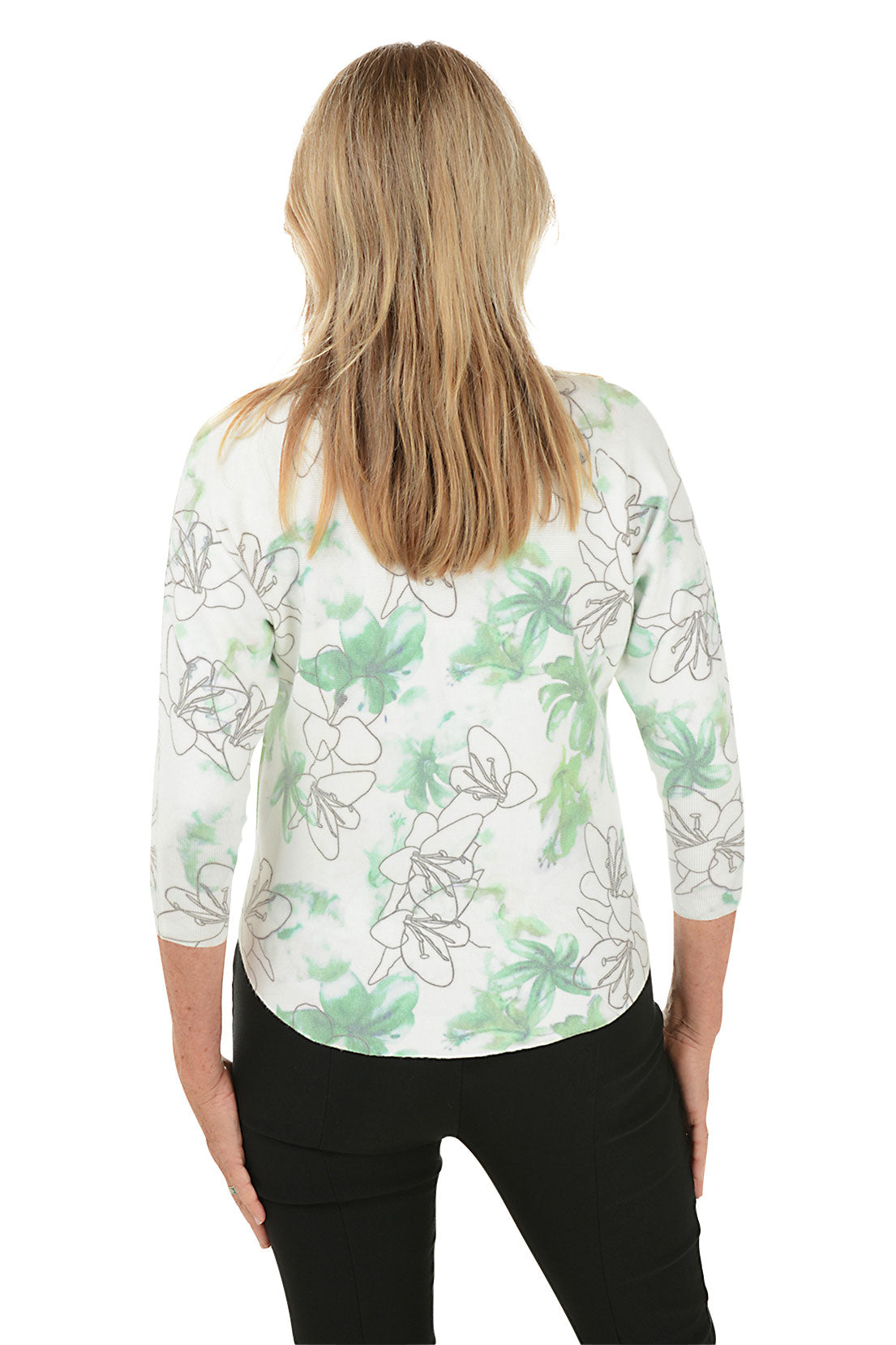 Clover 3/4 Dolman Sleeve Sweater