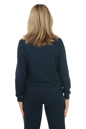 Half Zip Raglan Sleeve Jacket