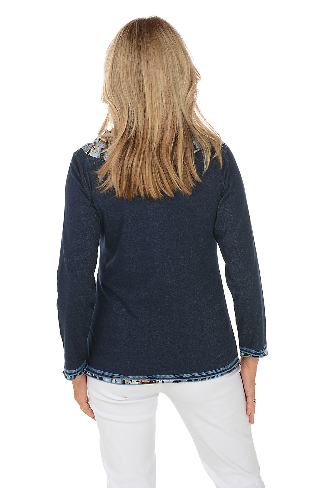 Lizzie Cowl Neck Long Sleeve Top