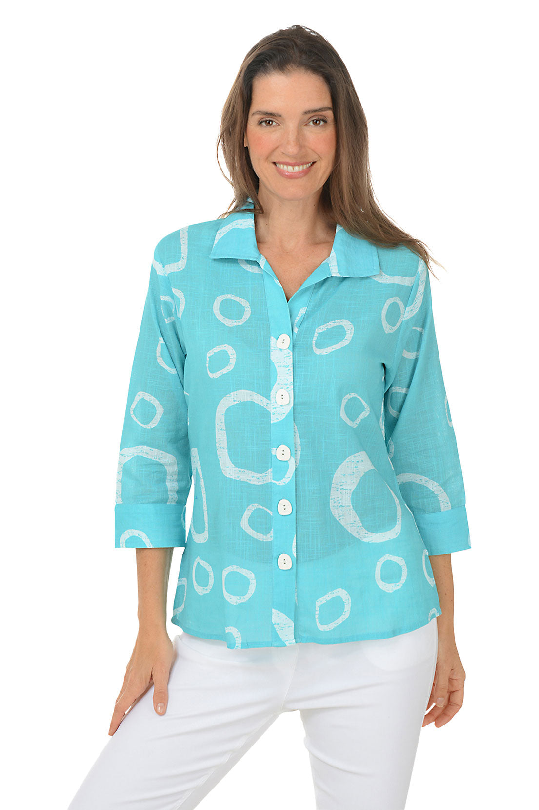 April Button-Front Shirt