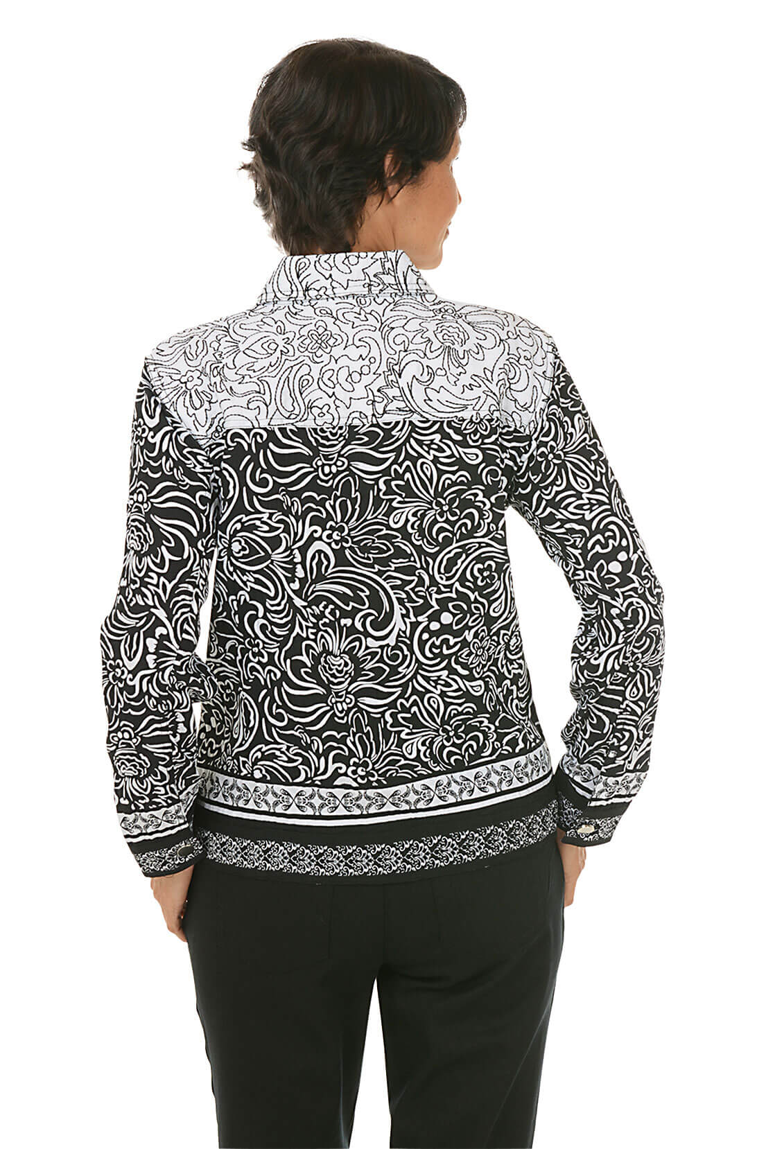 Petite Monochrome Moment Embroidered Jacket