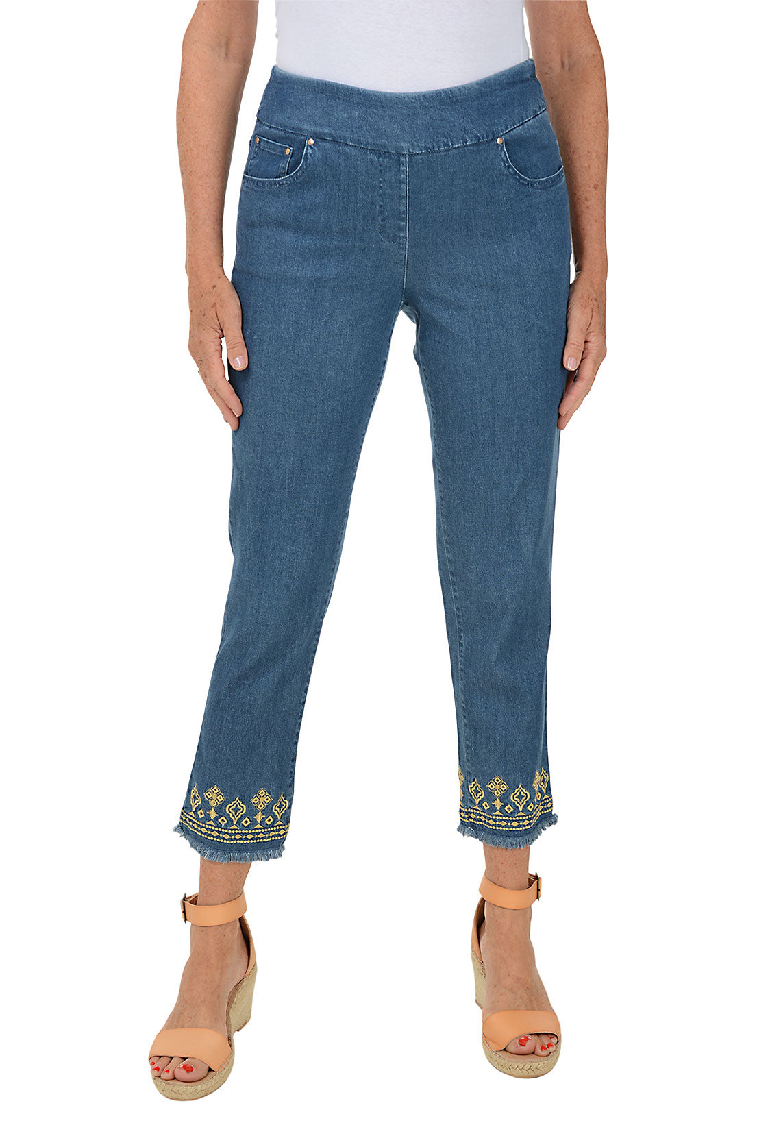 Keep It Natural Denim Ankle Pant