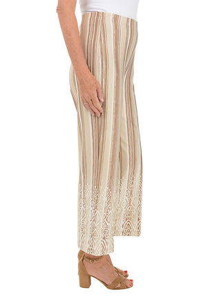 Keep It Natural Striped Palazzo Pant