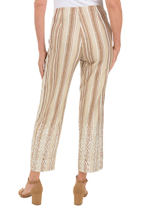 Keep It Natural Striped Palazzo Pant