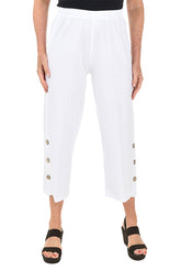 Crinkle Malibu Capri Pant