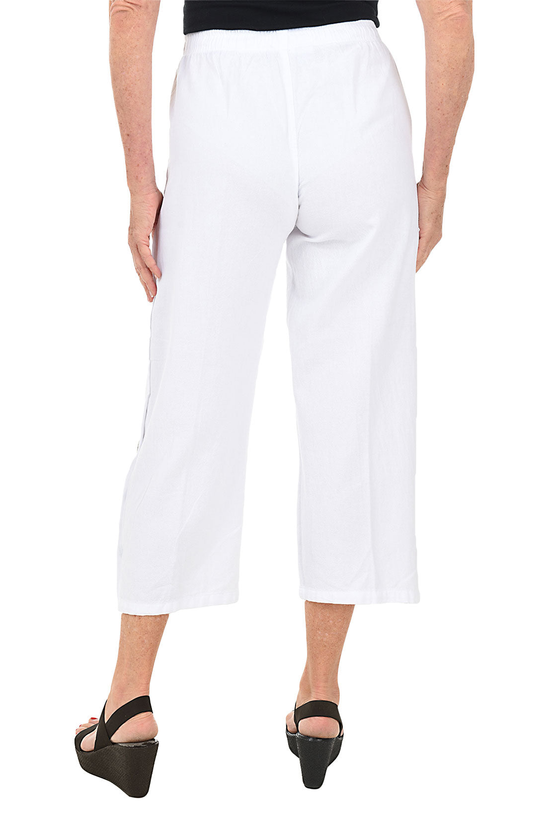 Crinkle Malibu Capri Pant