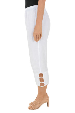 Crinkle Cabana Capri Pant