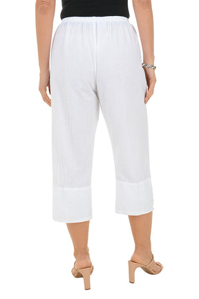 Crinkle Cabana Capri Pant