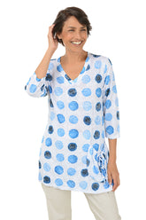 Moon Phases Crinkle Pocket Tunic