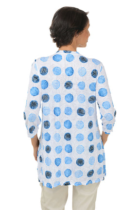 Moon Phases Crinkle Pocket Tunic