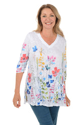 Dragonfly Crinkle Pocket Tunic