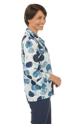 River Stones Button-Front Shirt