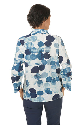 River Stones Button-Front Shirt