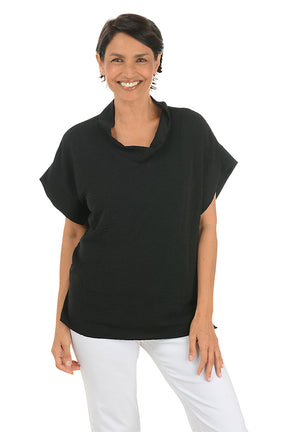 Airflow Cowl Neck Blouse