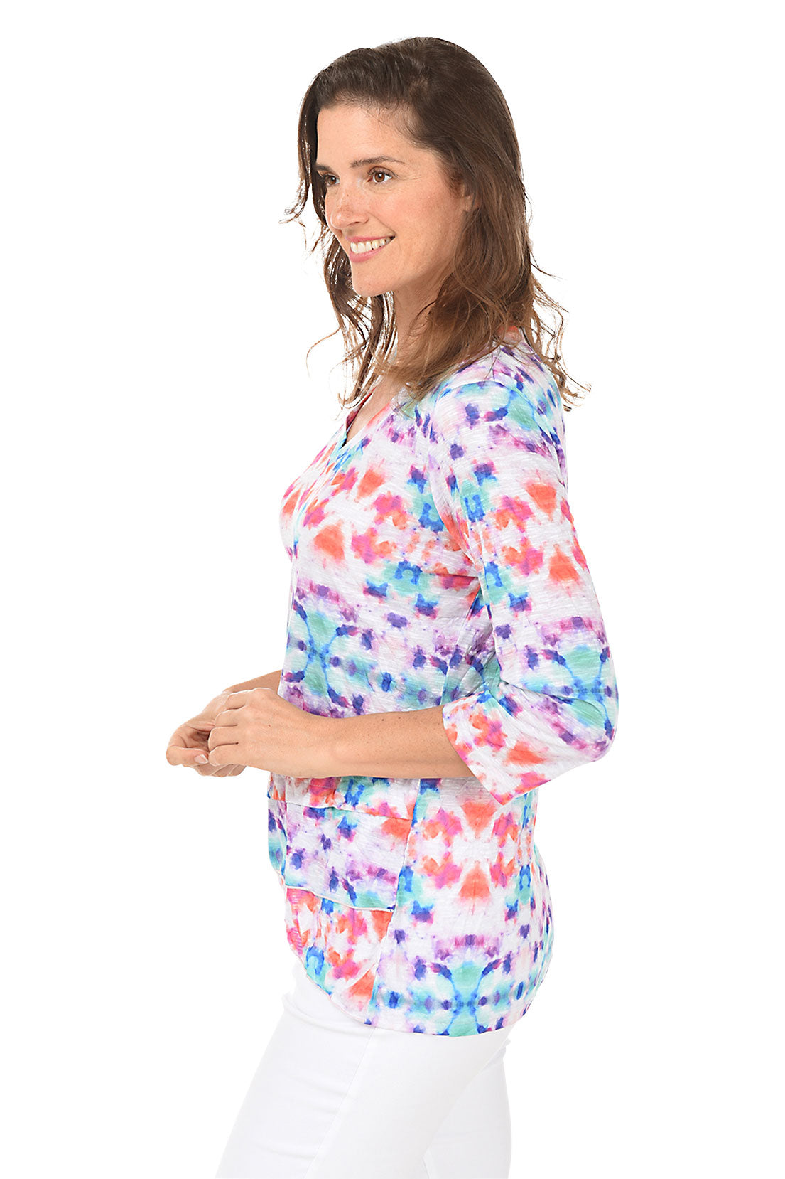 Tie-Dye Criss Cross Tunic