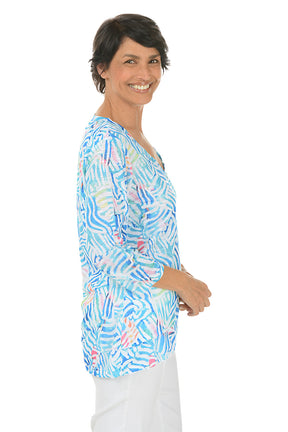 Angelfish Aura Criss Cross Tunic