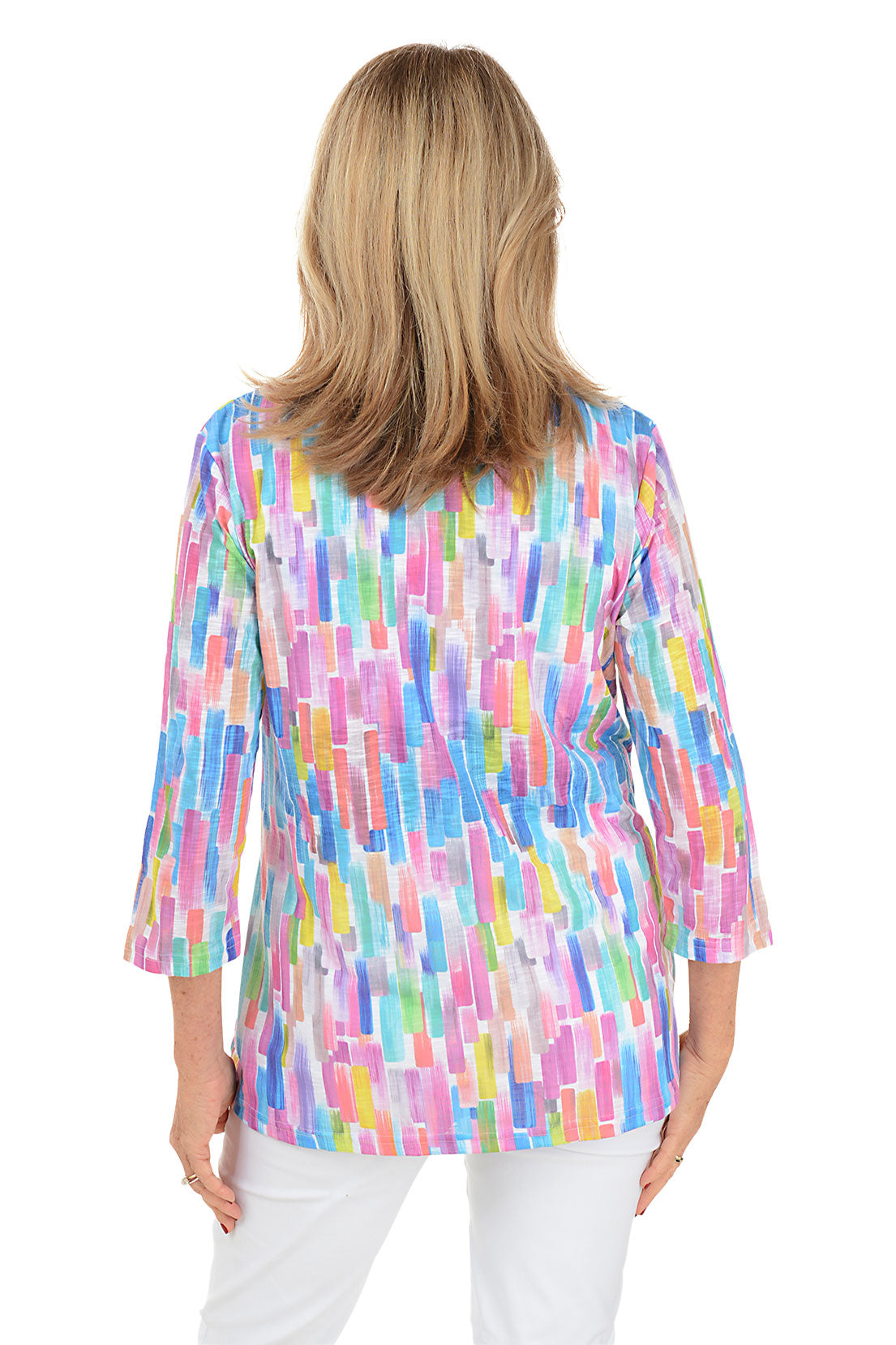 Rainbow Mist Criss Cross Tunic