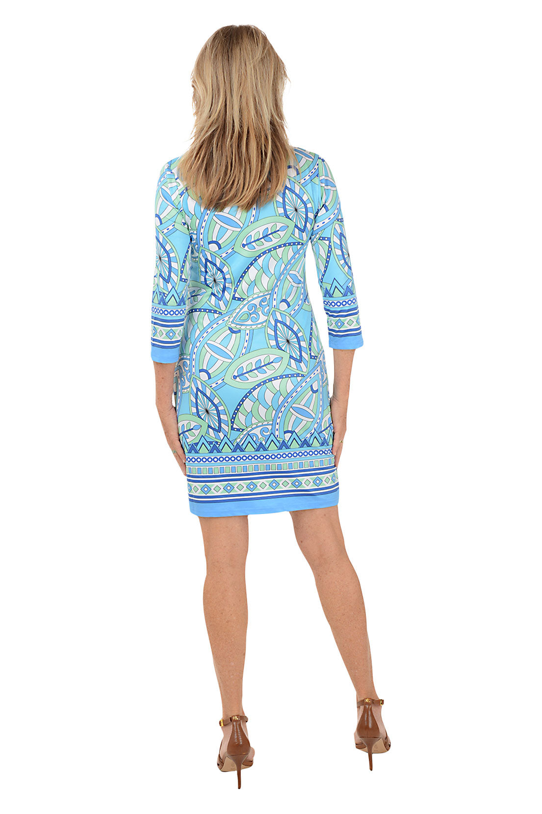 Whimsical Notch Neck Dress