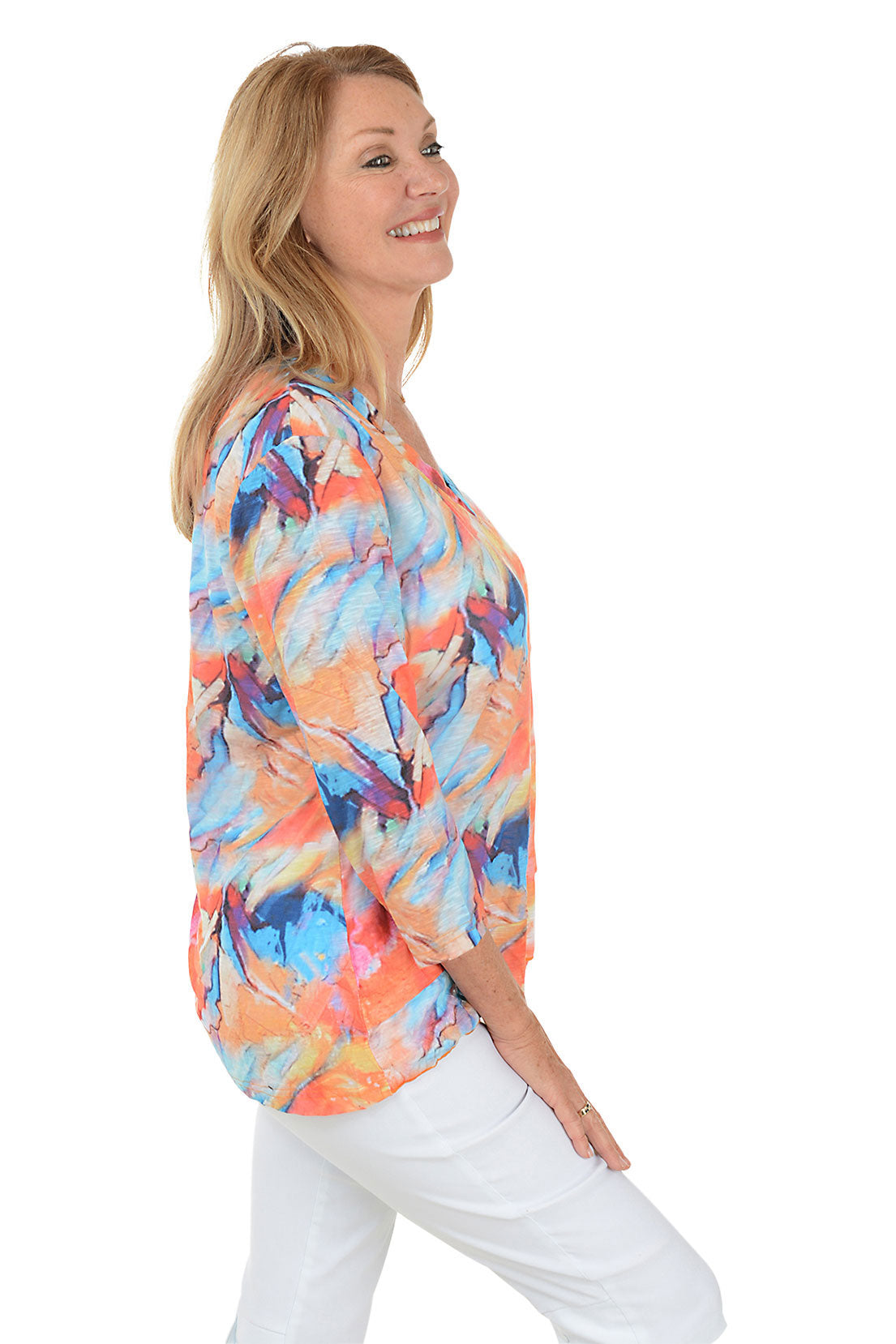 Tie-Dye Supernova Criss Cross Tunic