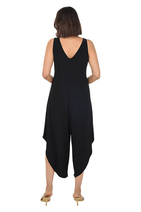 Sleeveless Wide Leg Jumpsuit