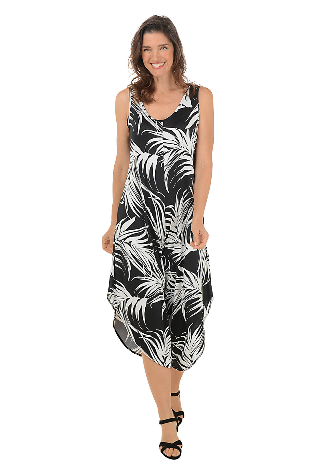 Fern Grove Sleeveless Jumpsuit