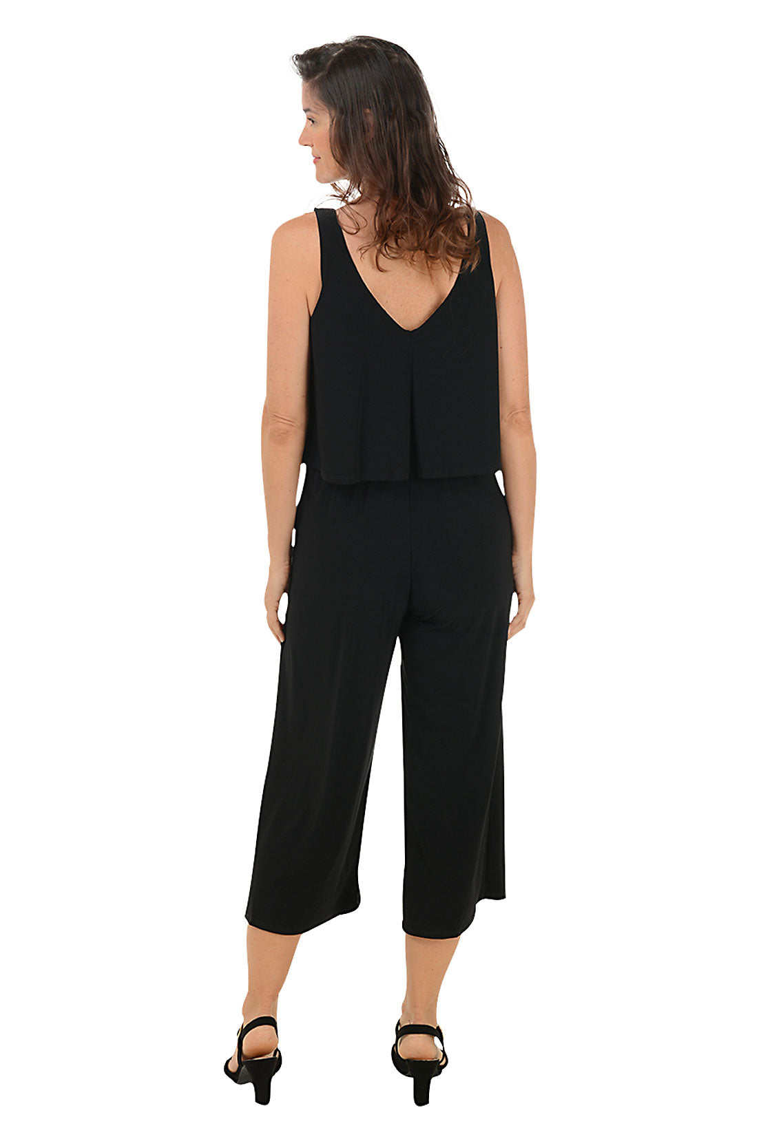 Popover Sleeveless Jumpsuit