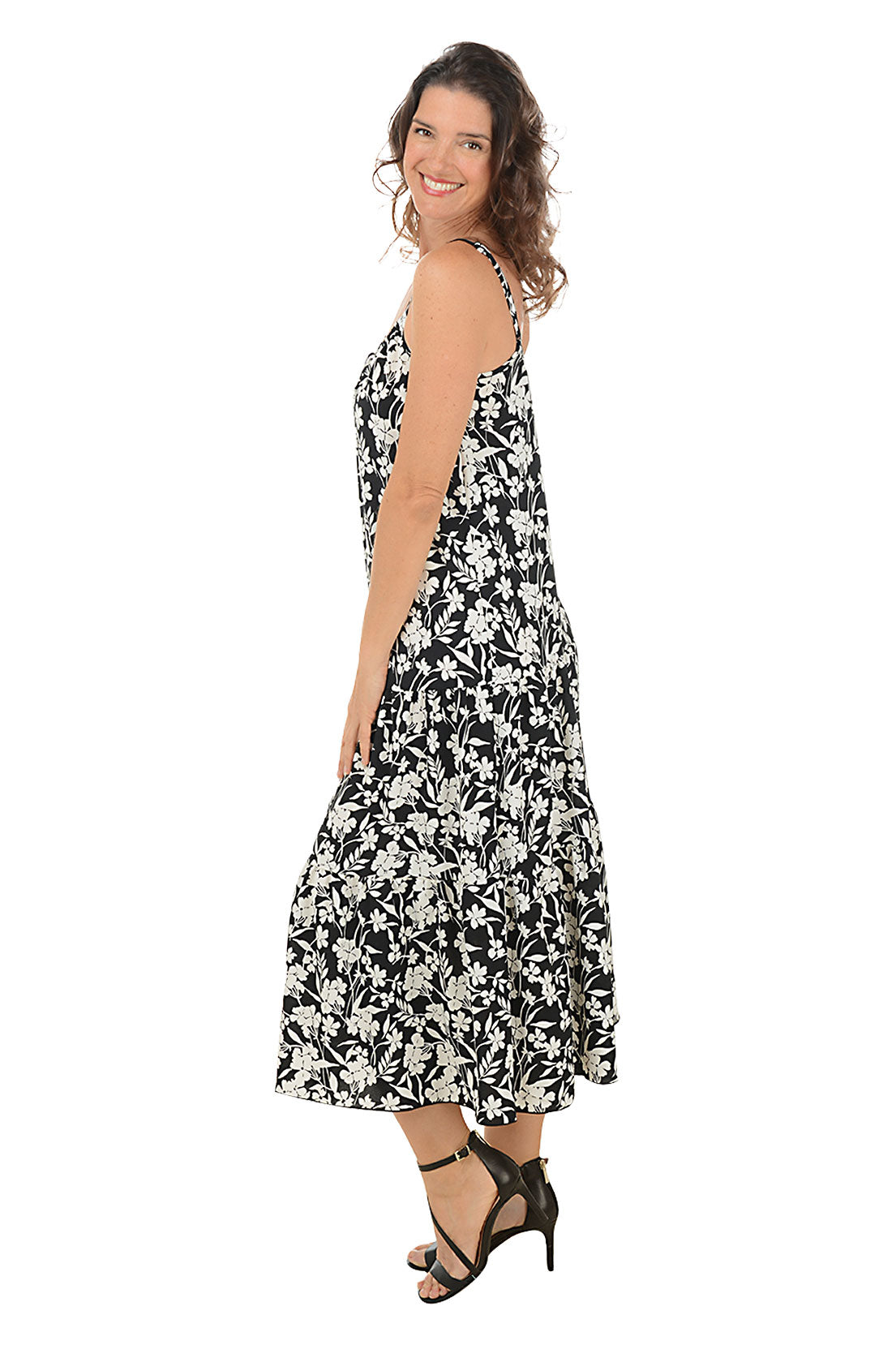 Wildflower Tiered Sleeveless Maxi Dress