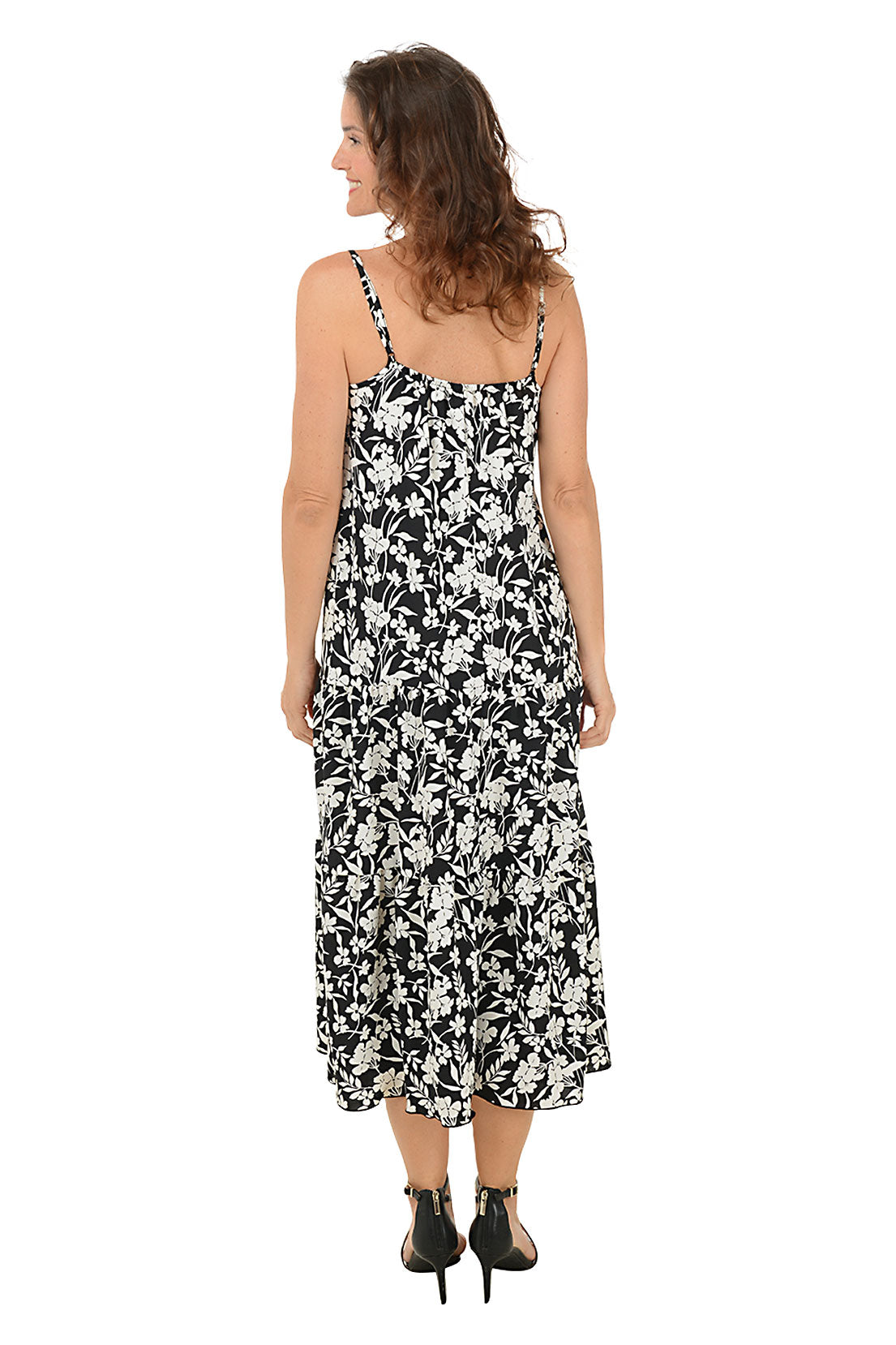 Wildflower Tiered Sleeveless Maxi Dress