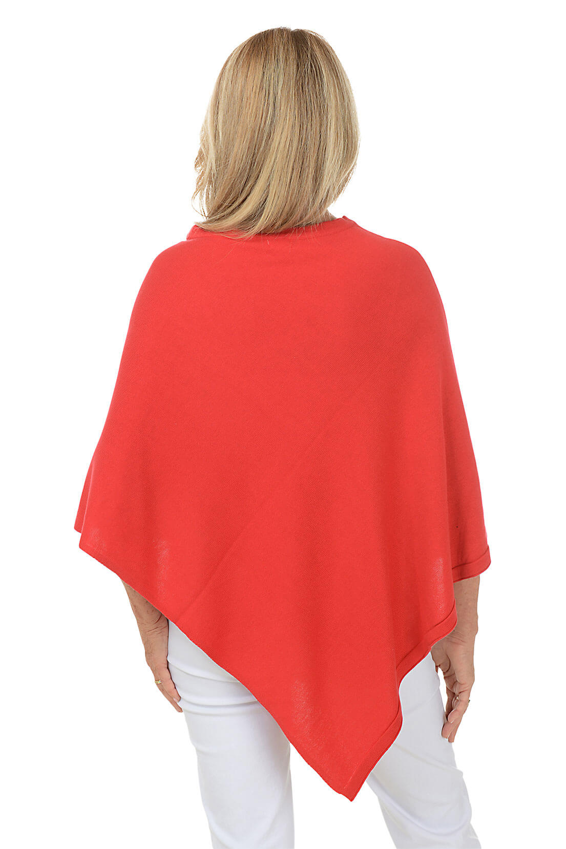 Scotty Dog Sequined Asymmetrical Poncho