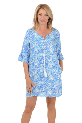 Palms Michelle Bell Sleeve Cover-Up