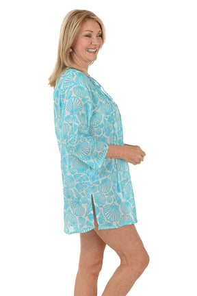 Seashells Hannah Tunic Cover-Up