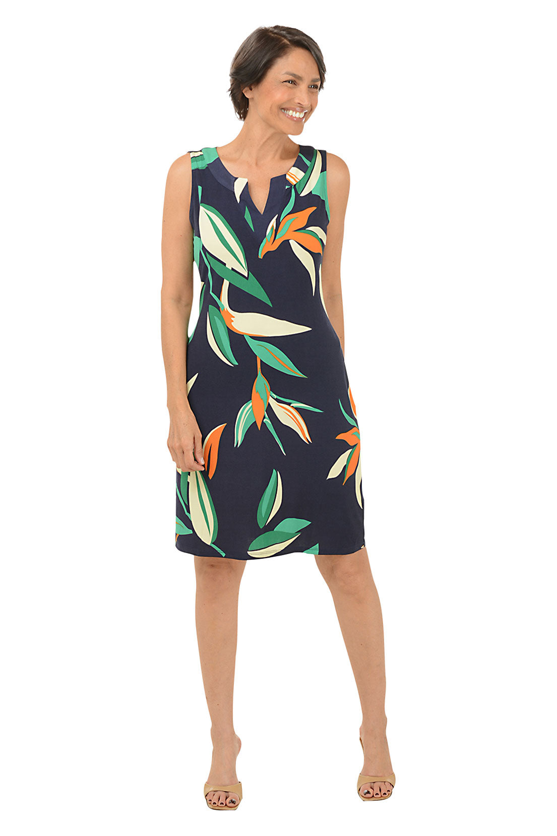 Bird Of Paradise Sleeveless Dress