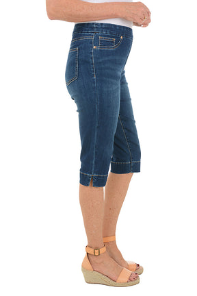 Denim Clamdigger Pant