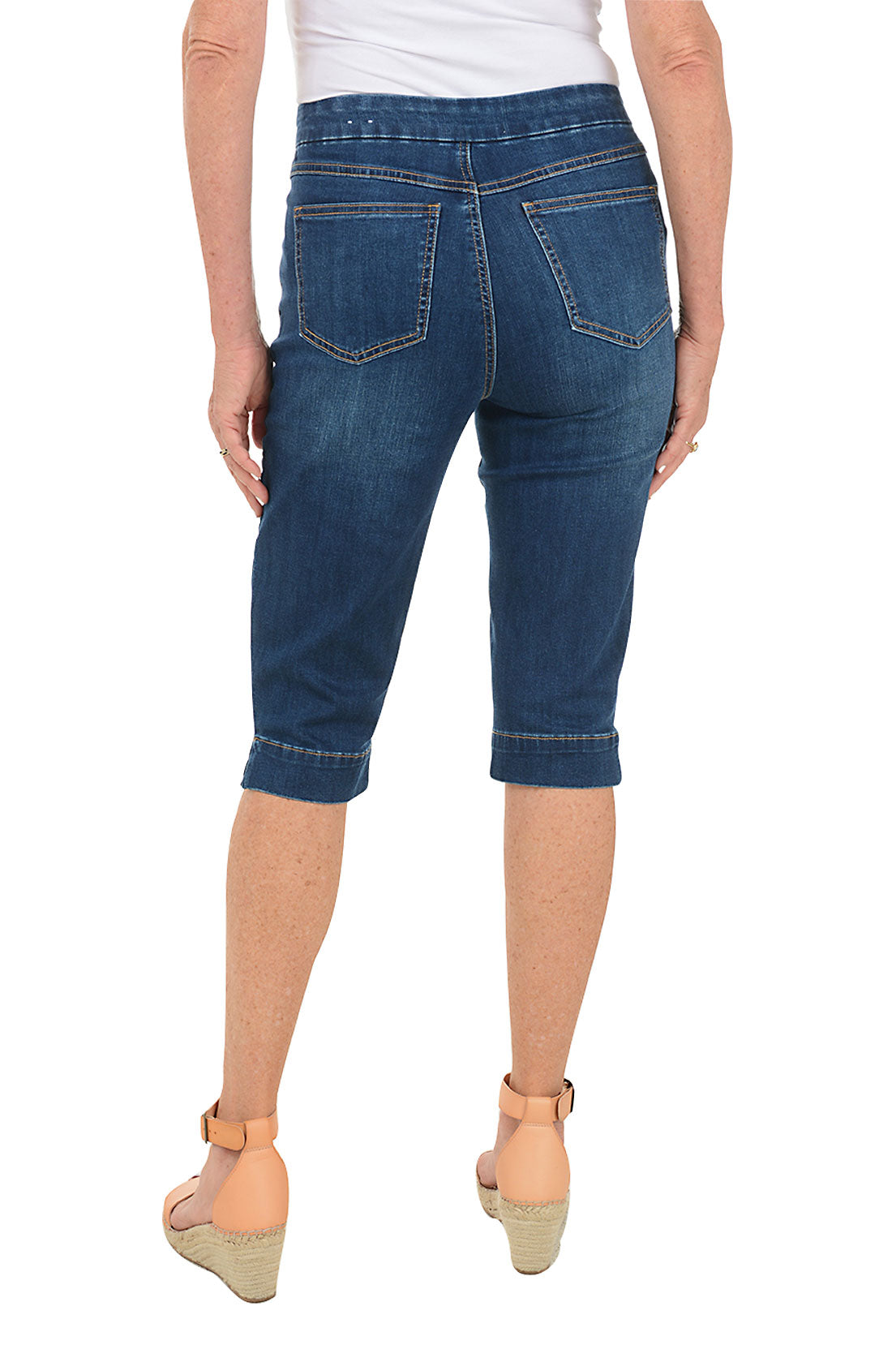 Denim Clamdigger Pant