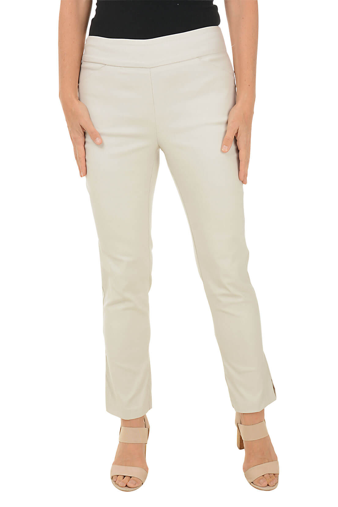 Petite Pull-On Classic Stretch Ankle Pant