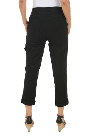 Pull-On Cargo Pocket Crop Pant