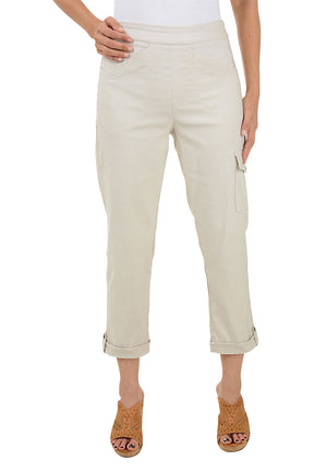 Pull-On Cargo Pocket Crop Pant