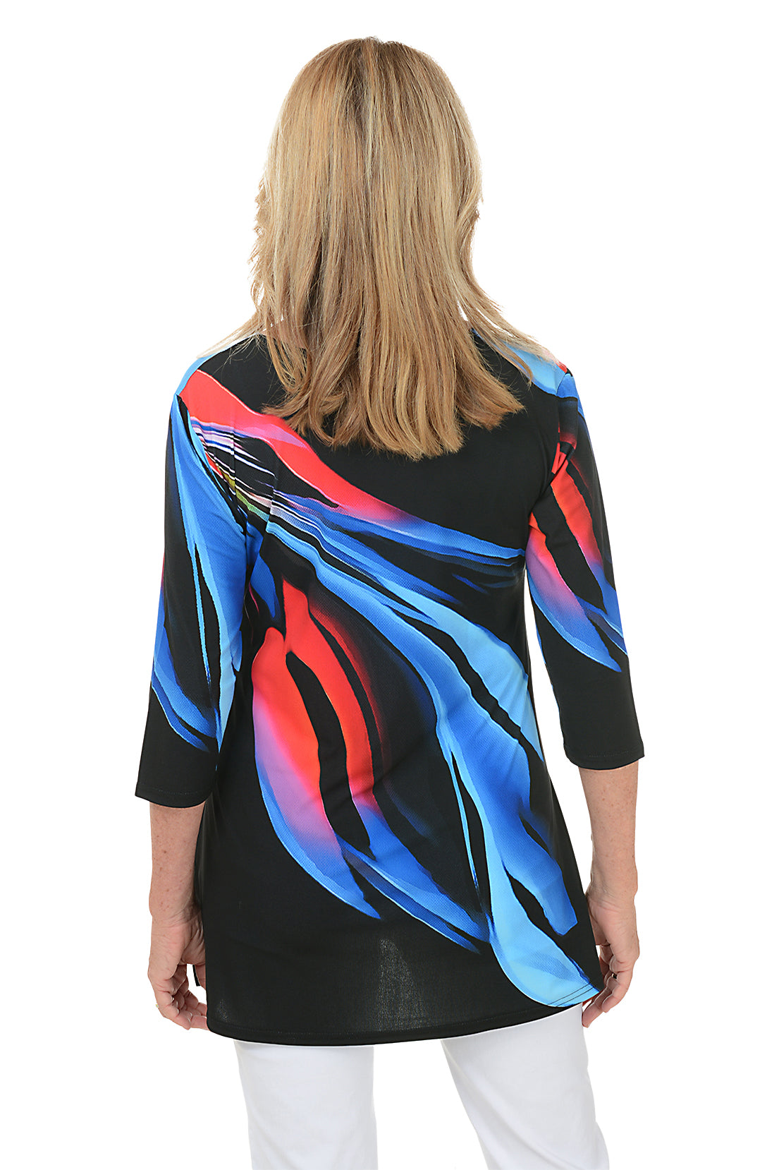 Blue Flame Knit Tunic