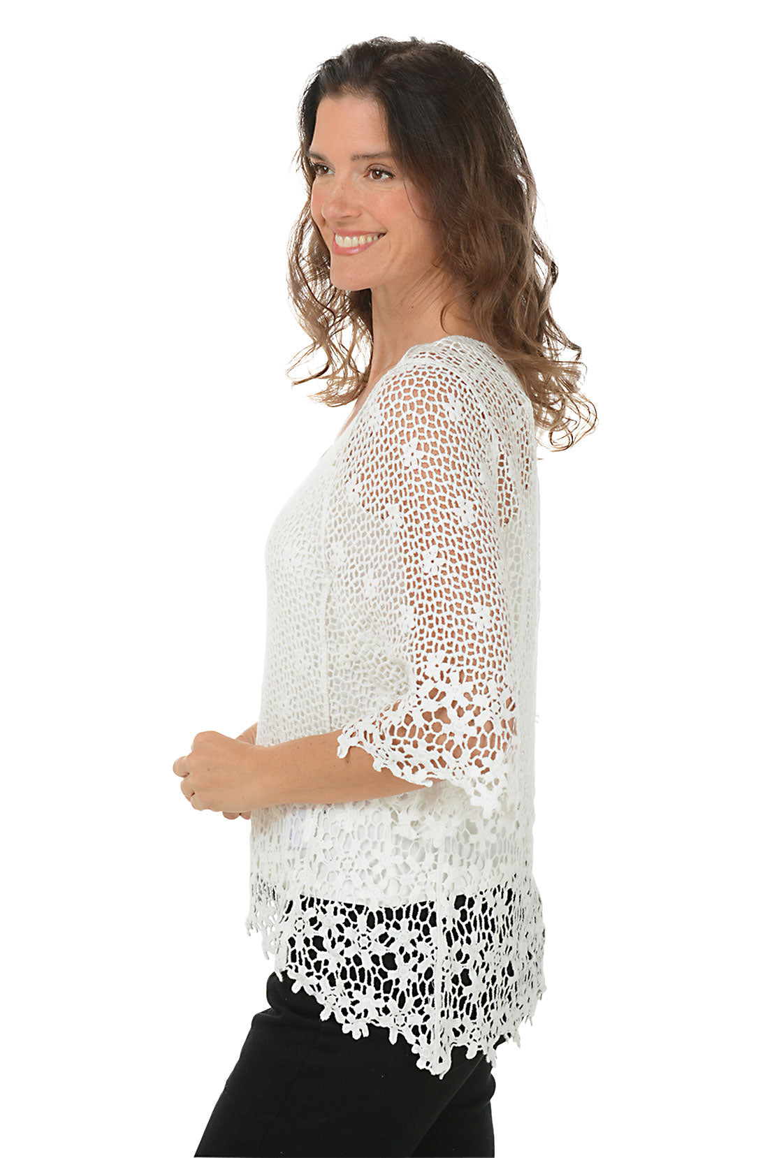 Crochet High-Low Top