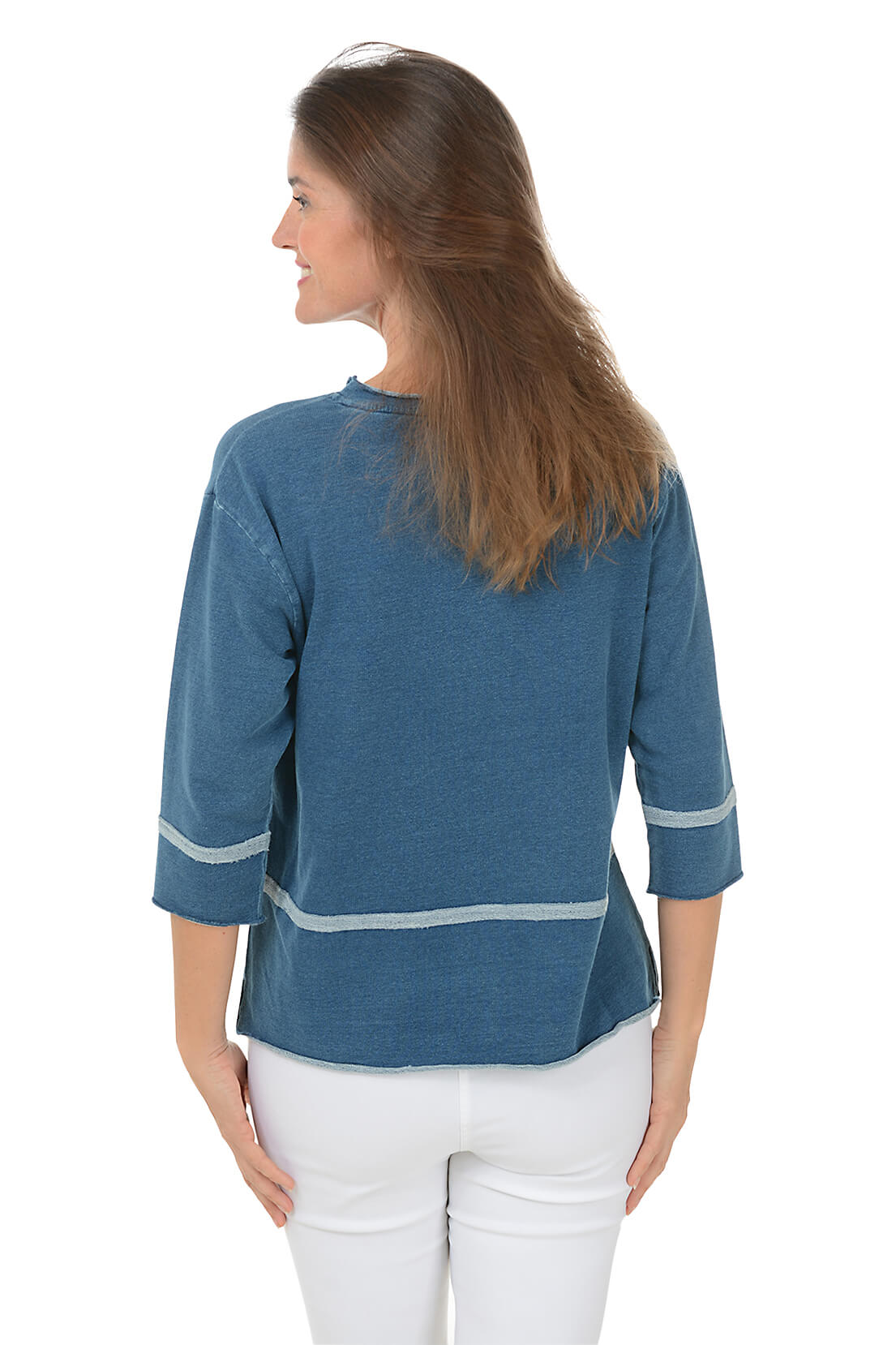 Front Seamed French Terry Top