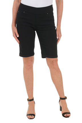 Pull-On Cuffed Bermuda Short