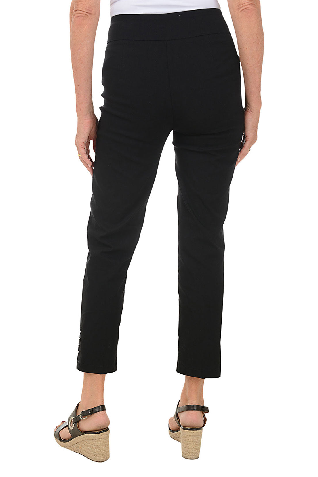 Lattice Hem Millennium Ankle Pant