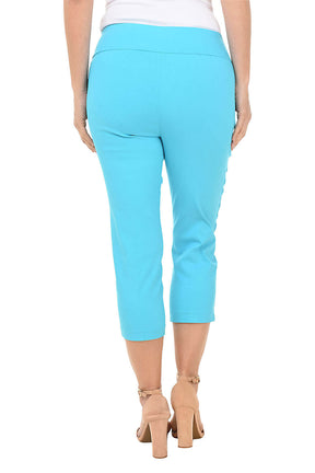 Side Grommet Capri Pant