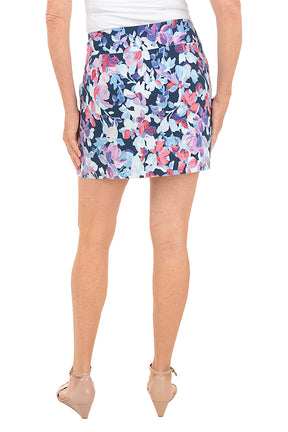 Ruby Orchids Pull-On Skort